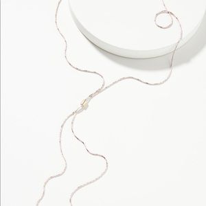 Anthropologie Bolo Pink necklace